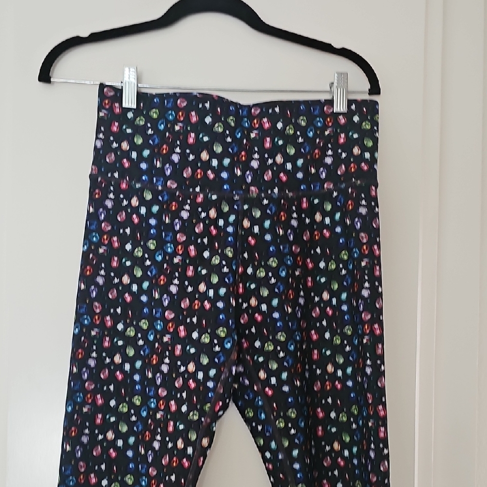 Terez Duoknit Colorful Gem Print Leggings
